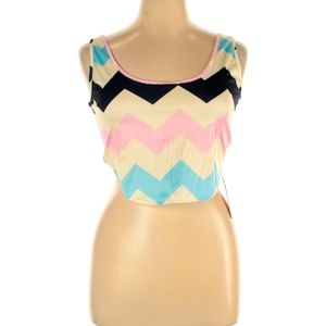 Balouke Top, Size XL, Tan multi